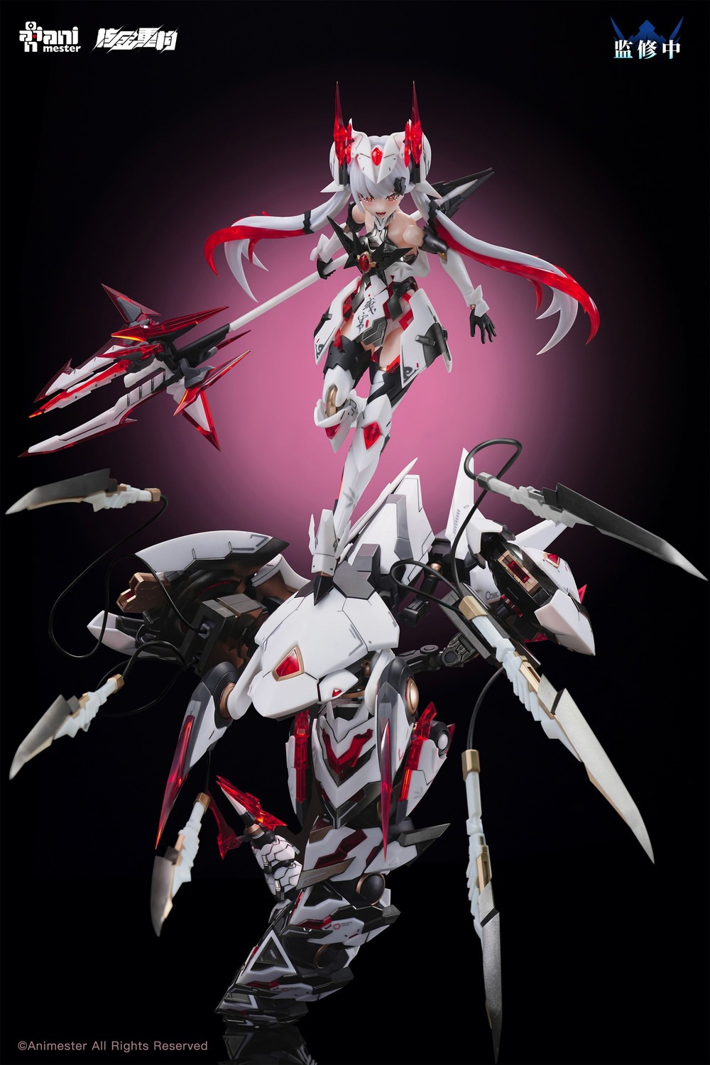 1/12 機娘「紫微星・白」正式開賣!核金重構與 AniMester 聯手打造 16 1/12 機娘「紫微星・白」正式開賣!核金重構與 AniMester 聯手打造