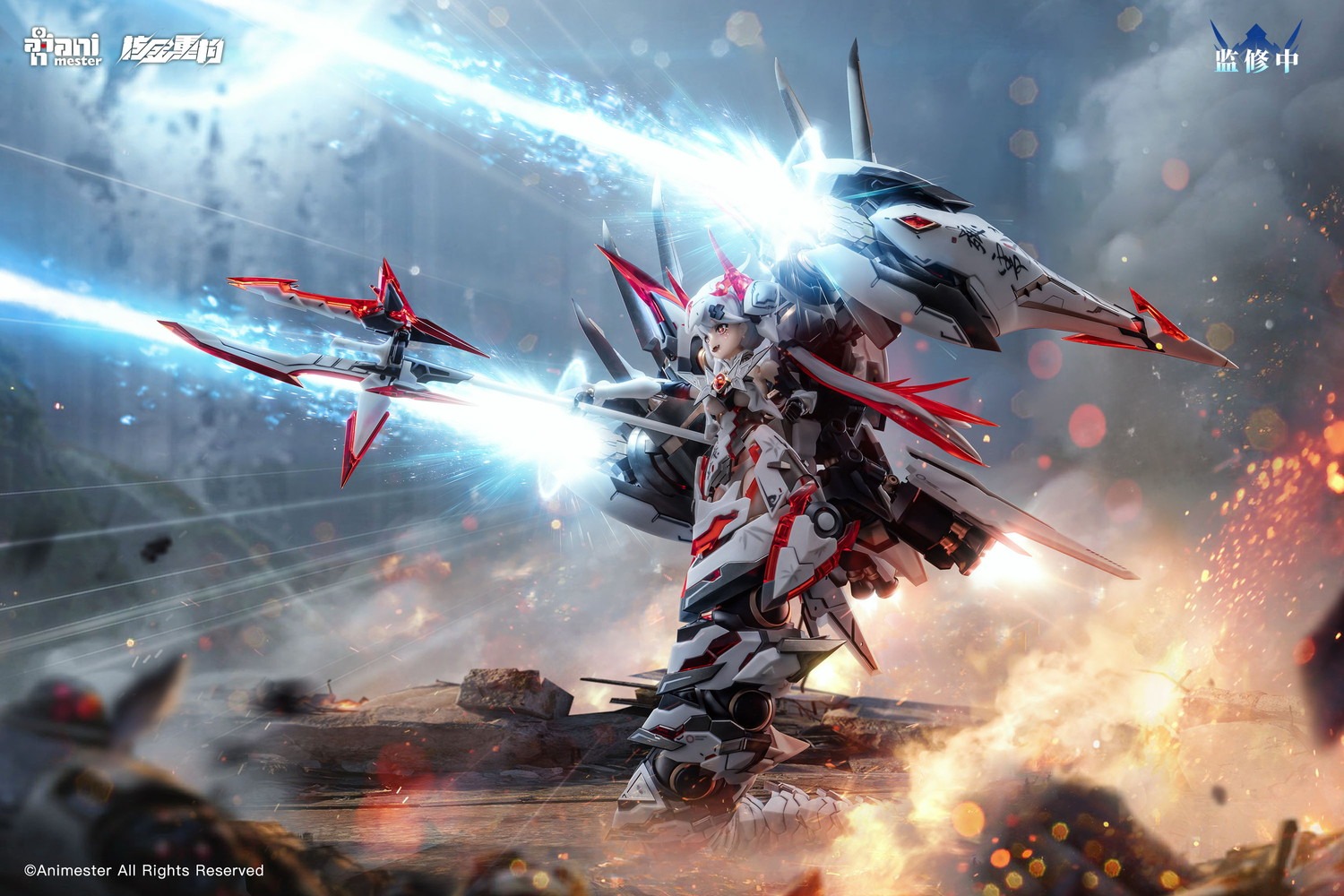 1/12 機娘「紫微星・白」正式開賣!核金重構與 AniMester 聯手打造 23 1/12 機娘「紫微星・白」正式開賣!核金重構與 AniMester 聯手打造