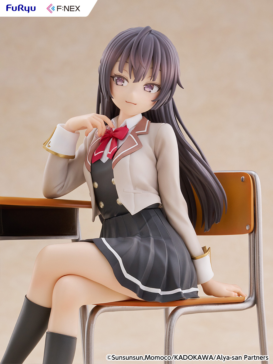 F:NEX《不時輕聲地以俄語遮羞的鄰座艾莉莎同學》周防有希登場
