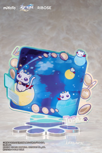 《崩壞:星穹鐵道》托帕與帳帳化身小貓模型 售價 9,900 日圓