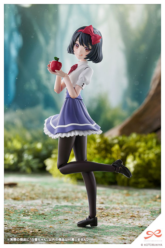 壽屋《創彩少女庭園》白雪ちゃん模型 2026 年 6 月開賣 附贈「蛤?」表情臉