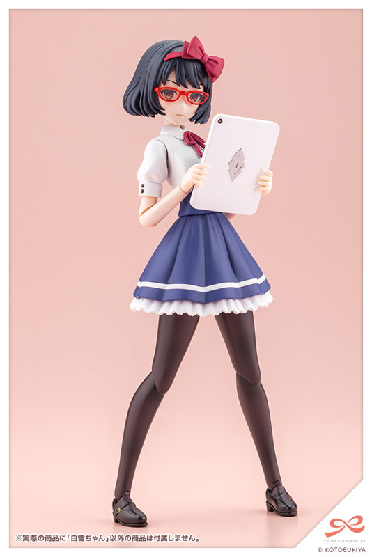 壽屋《創彩少女庭園》白雪ちゃん模型 2026 年 6 月開賣 附贈「蛤?」表情臉