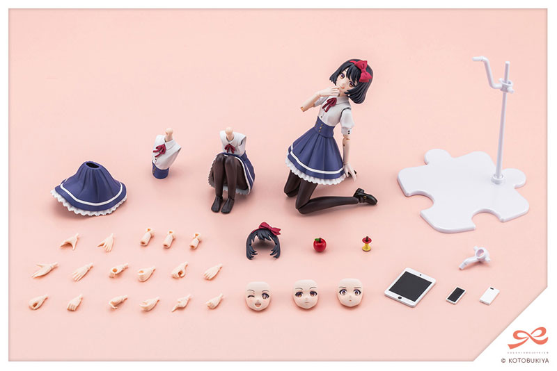 壽屋《創彩少女庭園》白雪ちゃん模型 2026 年 6 月開賣 附贈「蛤?」表情臉