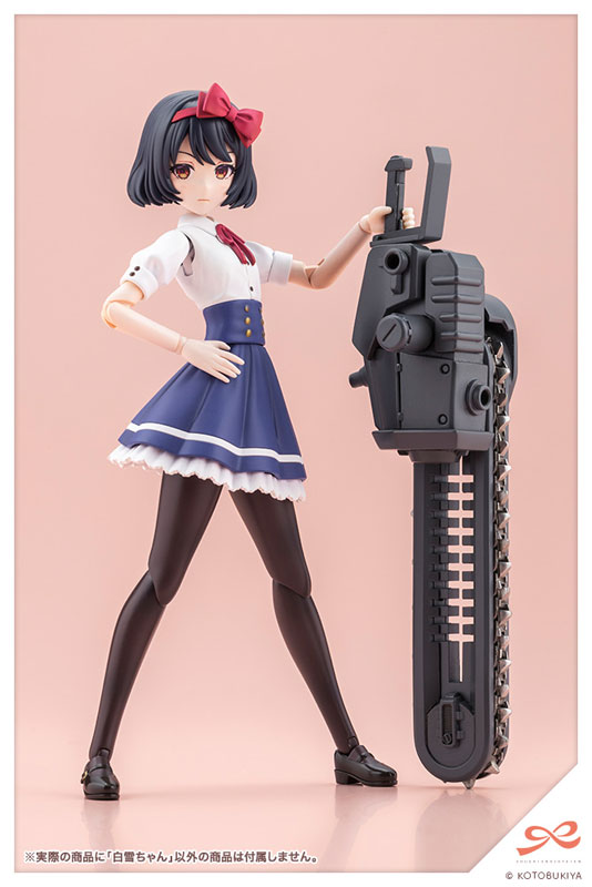 壽屋《創彩少女庭園》白雪ちゃん模型 2026 年 6 月開賣 附贈「蛤?」表情臉
