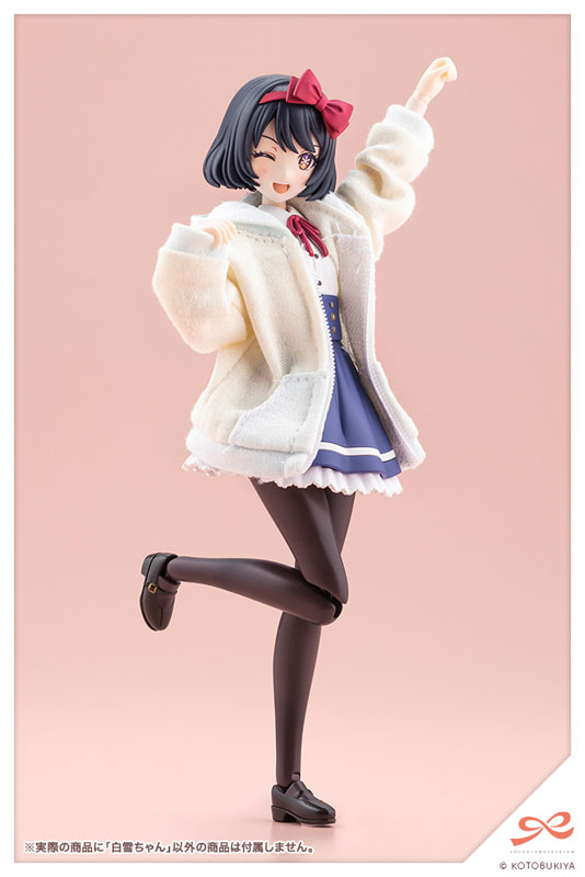 壽屋《創彩少女庭園》白雪ちゃん模型 2026 年 6 月開賣 附贈「蛤?」表情臉