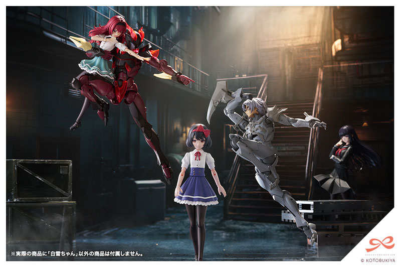壽屋《創彩少女庭園》白雪ちゃん模型 2026 年 6 月開賣 附贈「蛤?」表情臉