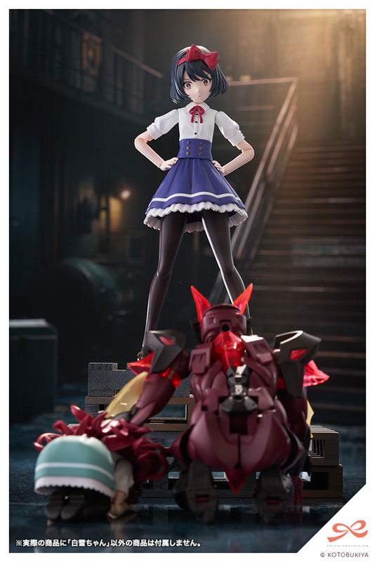 壽屋《創彩少女庭園》白雪ちゃん模型 2026 年 6 月開賣 附贈「蛤?」表情臉