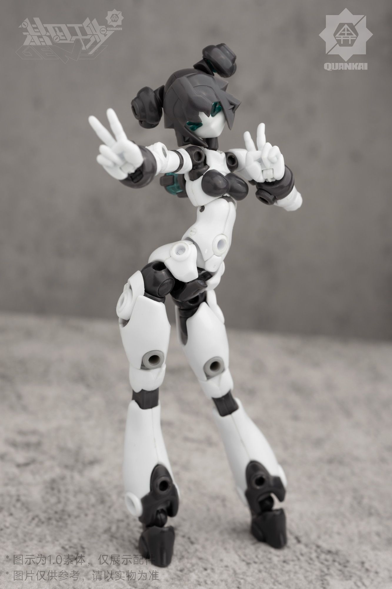 QUANKAI Studio 原創機娘 QK-ST-002 模型開賣 豐富配件再現多樣表情 2 QUANKAI Studio 原創機娘 QK-ST-002 模型開賣 豐富配件再現多樣表情