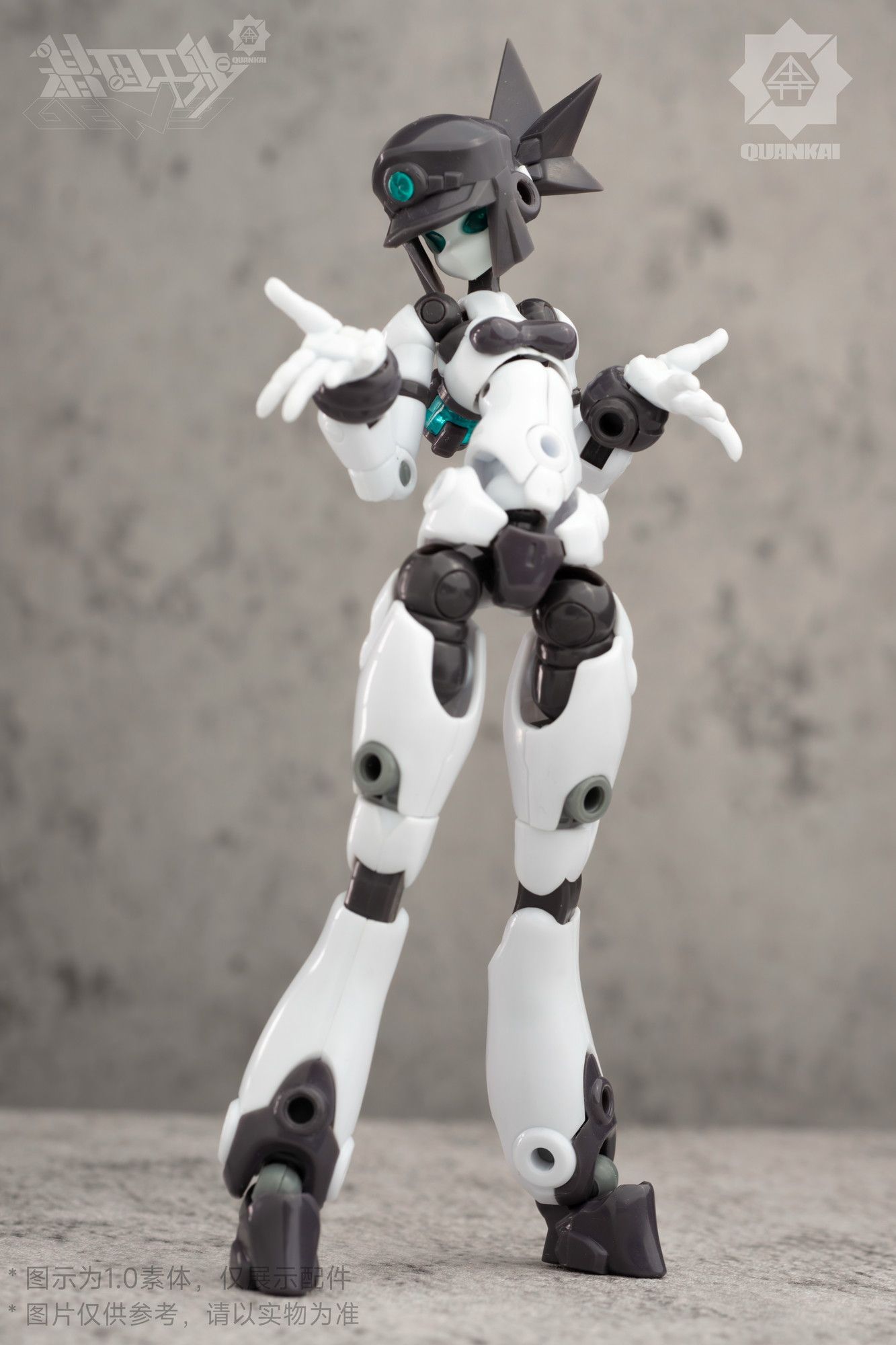 QUANKAI Studio 原創機娘 QK-ST-002 模型開賣 豐富配件再現多樣表情 4 QUANKAI Studio 原創機娘 QK-ST-002 模型開賣 豐富配件再現多樣表情