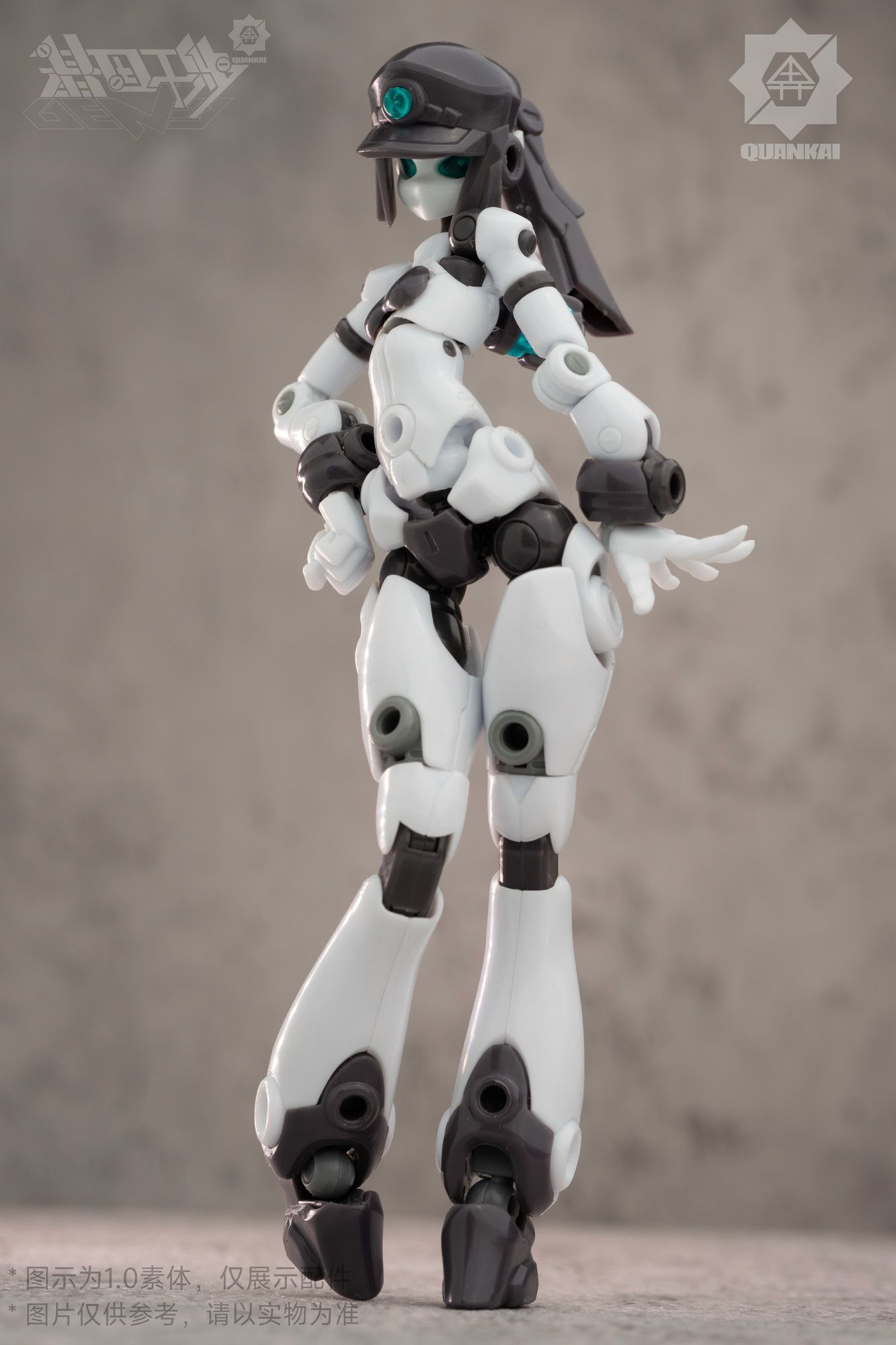 QUANKAI Studio 原創機娘 QK-ST-002 模型開賣 豐富配件再現多樣表情 5 QUANKAI Studio 原創機娘 QK-ST-002 模型開賣 豐富配件再現多樣表情