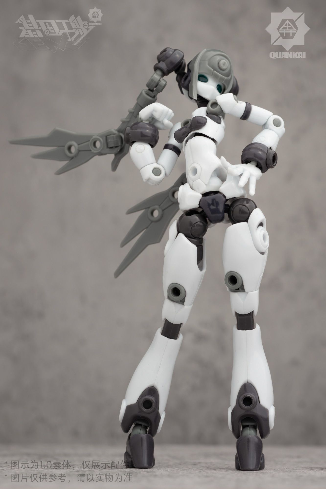 QUANKAI Studio 原創機娘 QK-ST-002 模型開賣 豐富配件再現多樣表情 8 QUANKAI Studio 原創機娘 QK-ST-002 模型開賣 豐富配件再現多樣表情