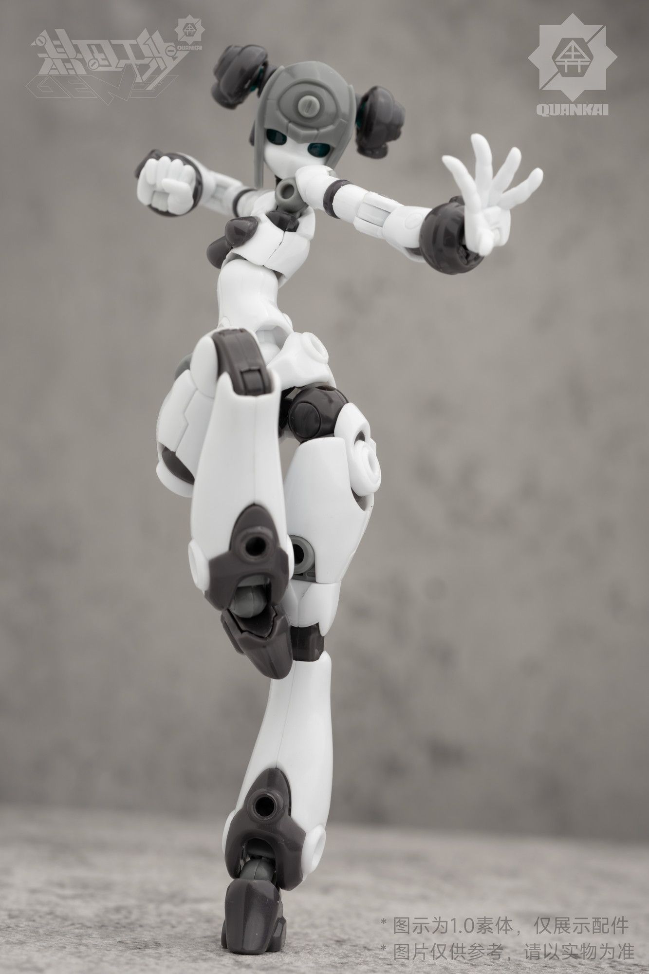 QUANKAI Studio 原創機娘 QK-ST-002 模型開賣 豐富配件再現多樣表情 9 QUANKAI Studio 原創機娘 QK-ST-002 模型開賣 豐富配件再現多樣表情