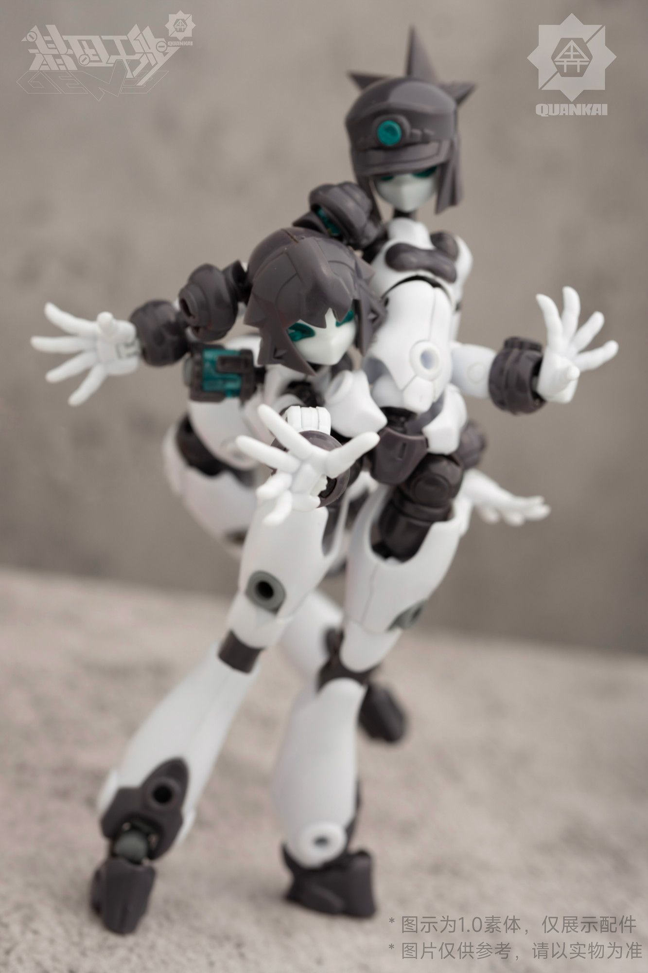 QUANKAI Studio 原創機娘 QK-ST-002 模型開賣 豐富配件再現多樣表情 12 QUANKAI Studio 原創機娘 QK-ST-002 模型開賣 豐富配件再現多樣表情