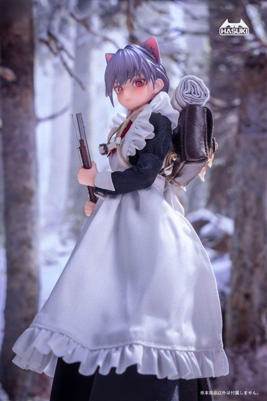 HASUKI「pocket art」女僕銃士 FKEY 今日正式發售!1/12 布製服飾可動人偶,官方加碼贈送延期補償特典 16 HASUKI「pocket art」女僕銃士 FKEY 今日正式發售!1/12 布製服飾可動人偶,官方加碼贈送延期補償特典
