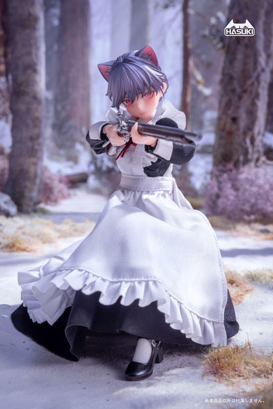 HASUKI「pocket art」女僕銃士 FKEY 今日正式發售!1/12 布製服飾可動人偶,官方加碼贈送延期補償特典 18 HASUKI「pocket art」女僕銃士 FKEY 今日正式發售!1/12 布製服飾可動人偶,官方加碼贈送延期補償特典