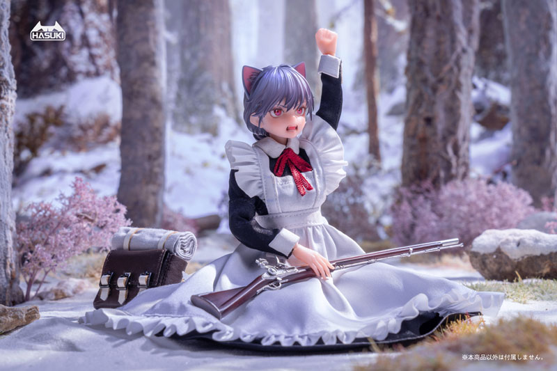 HASUKI「pocket art」女僕銃士 FKEY 今日正式發售!1/12 布製服飾可動人偶,官方加碼贈送延期補償特典 22 HASUKI「pocket art」女僕銃士 FKEY 今日正式發售!1/12 布製服飾可動人偶,官方加碼贈送延期補償特典