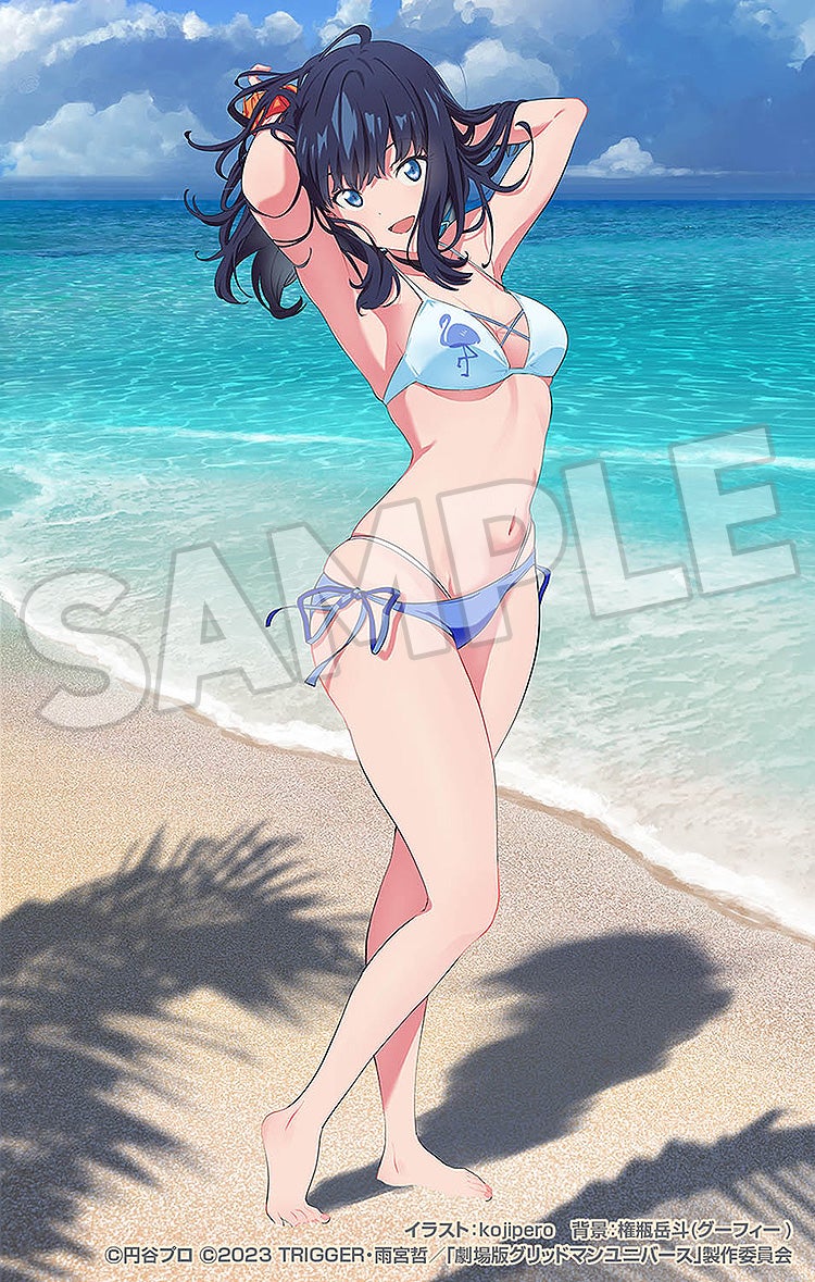 WAVE 重啟 BEACH QUEENS 推《GRIDMAN UNIVERSE》寶多六花 L size 泳裝模型
