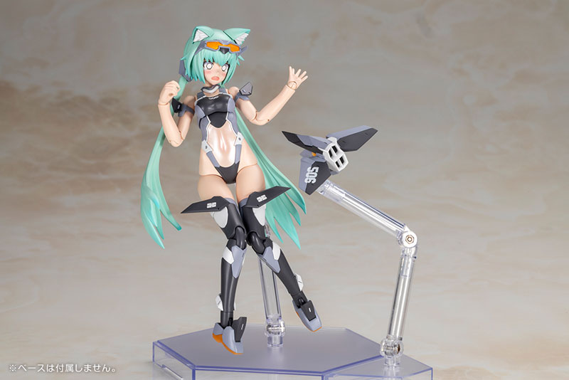 壽屋《Frame Arms Girl》史蒂蕾特泳裝低視認版 灰階質感售價6380日圓
