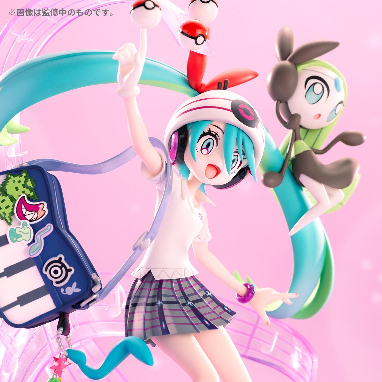 幻之寶可夢與歌姬共舞!「初音未來(超能力)&美洛耶塔」精緻模型 26 日截止預購 6 幻之寶可夢與歌姬共舞!「初音未來(超能力)&美洛耶塔」精緻模型 26 日截止預購