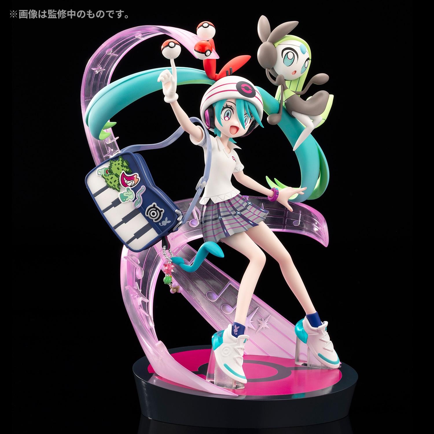 幻之寶可夢與歌姬共舞!「初音未來(超能力)&美洛耶塔」精緻模型 26 日截止預購 14 幻之寶可夢與歌姬共舞!「初音未來(超能力)&美洛耶塔」精緻模型 26 日截止預購
