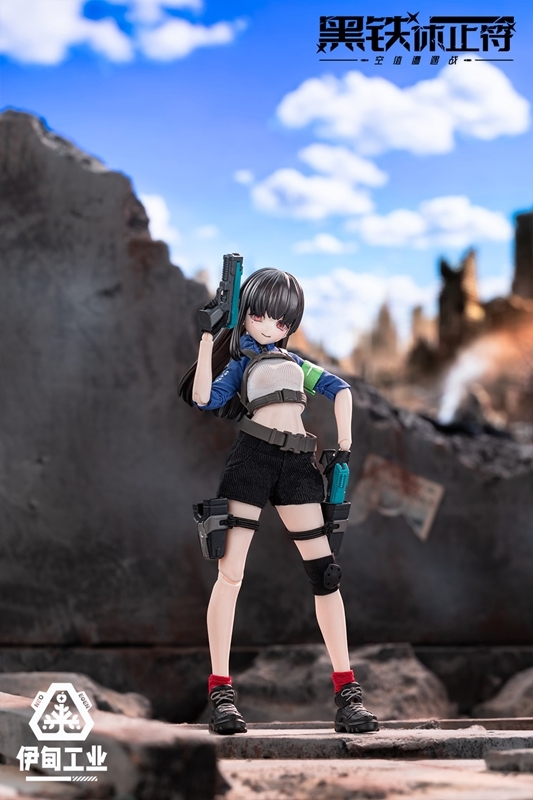 《黒鉄休止符》蒸氣龐克少女可動人偶 2026 年開賣 盲盒同步登場