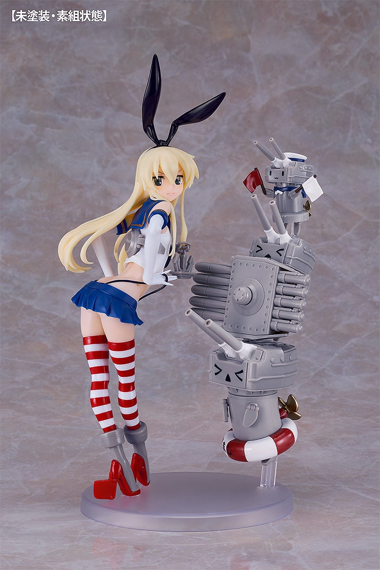 GSC《艦隊收藏》島風 Reincarnation 組裝模型 2026年7月發售 條紋襪分件還原免遮蓋
