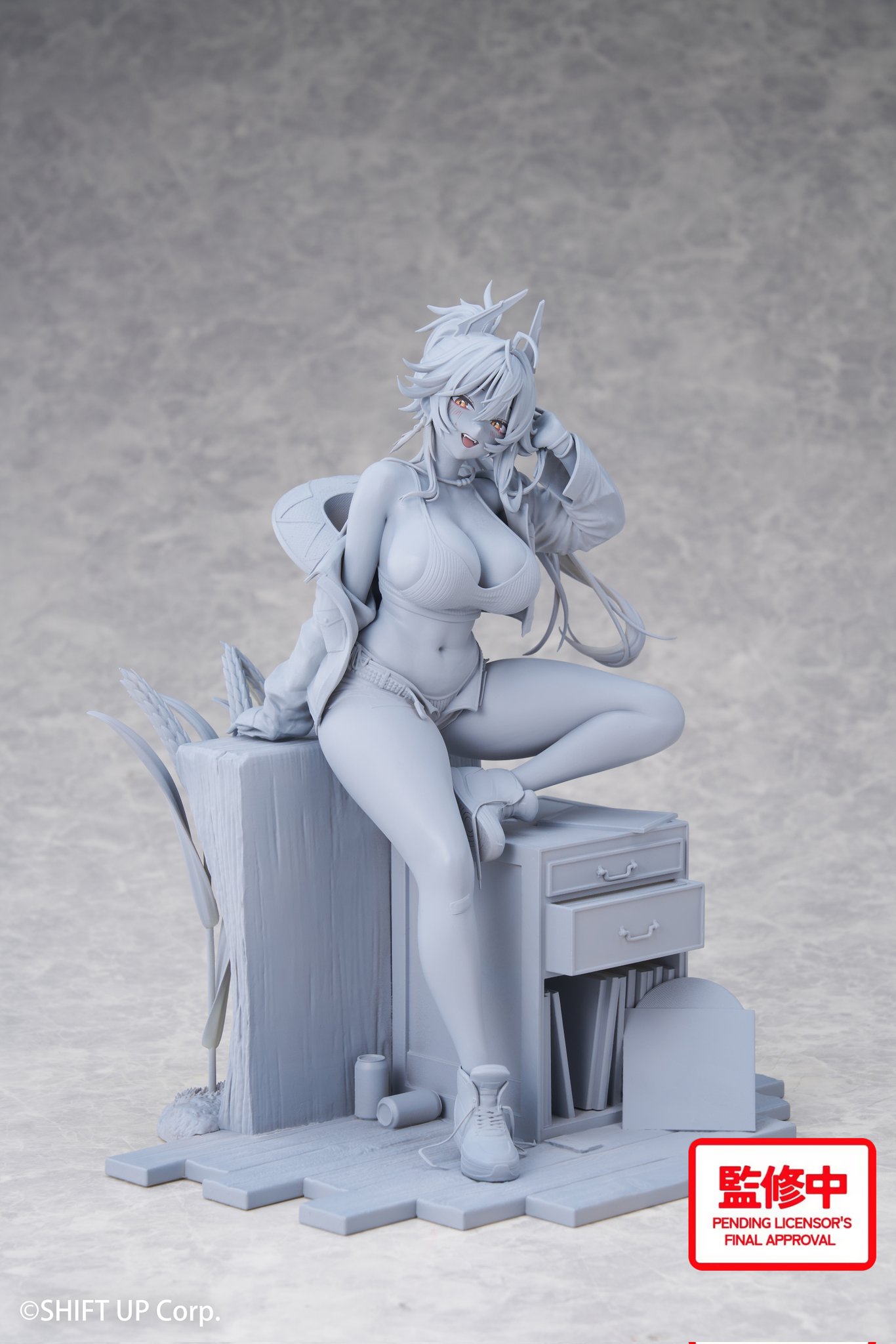 Hobby Sakura公開《勝利之女神:妮姬》小紅帽復古時光 1/7 比例模型彩色原型 2 Hobby Sakura公開《勝利之女神:妮姬》小紅帽復古時光 1/7 比例模型彩色原型