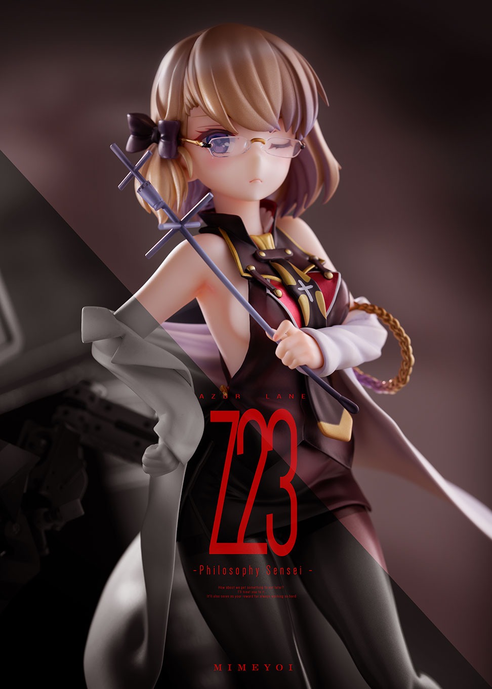 《碧藍航線》Z23 哲學講師模型開放預購 展現知性美與修長腿部線條 1 《碧藍航線》Z23 哲學講師模型開放預購 展現知性美與修長腿部線條