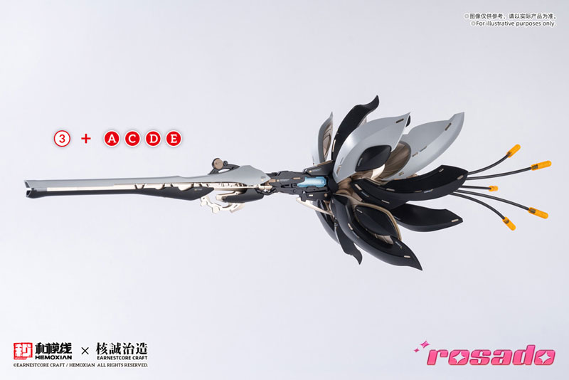 《rosado Project》星花 Lily MK3 確定 2026 年 6 月再版 支援磁吸換裝三型態