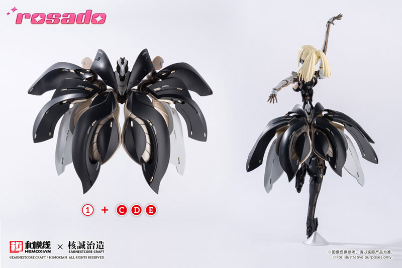 《rosado Project》星花 Lily MK3 確定 2026 年 6 月再版 支援磁吸換裝三型態