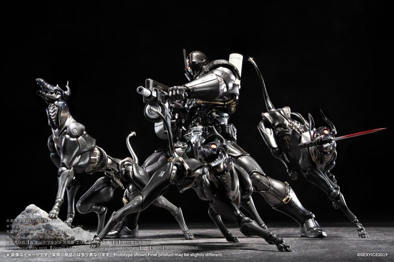 SEXYICE 原創系列《蟲》發表犬型兵器 Zatard Hound 售價 6600 日圓