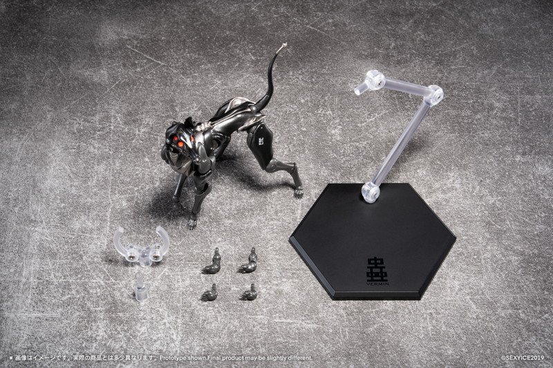 SEXYICE 原創系列《蟲》發表犬型兵器 Zatard Hound 售價 6600 日圓