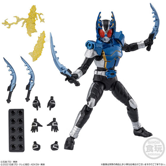 萬代「掌動EXCEED假面騎士 2」食玩開賣:複眼透明件與雙倍塗裝工法新登場 2 萬代「掌動EXCEED假面騎士 2」食玩開賣:複眼透明件與雙倍塗裝工法新登場
