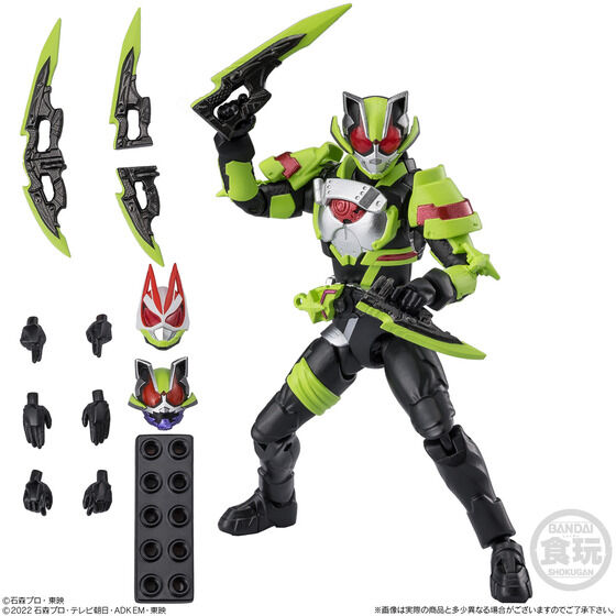 萬代「掌動EXCEED假面騎士 2」食玩開賣:複眼透明件與雙倍塗裝工法新登場 7 萬代「掌動EXCEED假面騎士 2」食玩開賣:複眼透明件與雙倍塗裝工法新登場