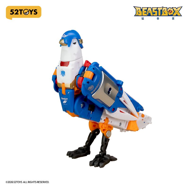 52TOYS 變形玩具新作 BEASTBOX BB-76 LOVEGUN 亮相:和平鴿化身強悍左輪手槍 8 52TOYS 變形玩具新作 BEASTBOX BB-76 LOVEGUN 亮相:和平鴿化身強悍左輪手槍