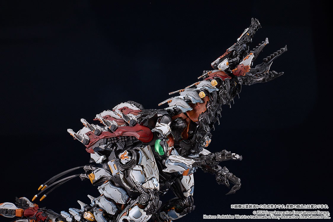 《地平線》殺戮脊龍 390mm 模型登場 零件拆卸重現部位破壞