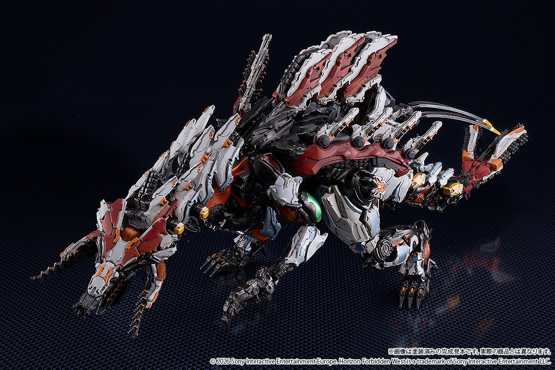 《地平線》殺戮脊龍 390mm 模型登場 零件拆卸重現部位破壞