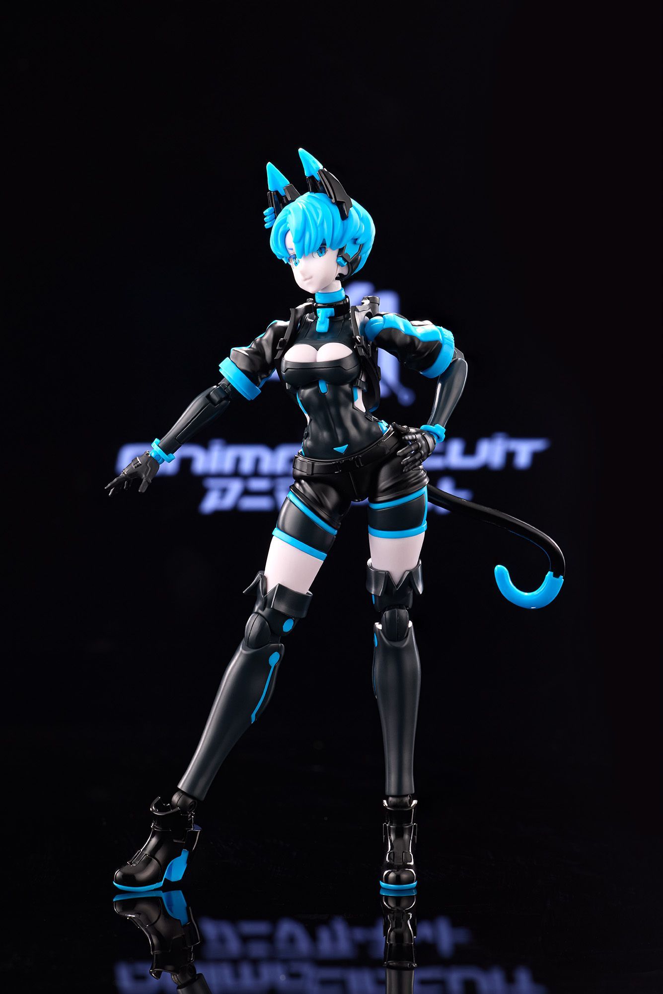 《Anima Circuit》貓娘 Sora 模型 2026 年發售,內建可動眼並附贈黑肉身體