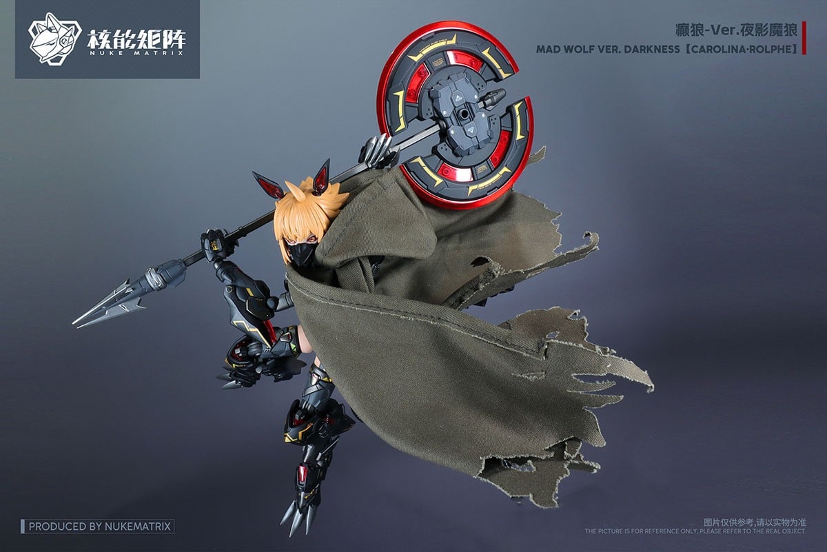 NUKE MATRIX「瘋狂之狼:黑暗版」組裝模型明日限量開賣!覺醒漆黑戰士首度登陸日本 12 NUKE MATRIX「瘋狂之狼:黑暗版」組裝模型明日限量開賣!覺醒漆黑戰士首度登陸日本