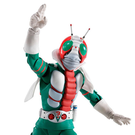 傳奇再臨!S.H.Figuarts 真骨彫《假面騎士 V3》與愛車颶風號「榮光昭和騎士版」同步登場 預計 2026 年 9 月發售 3 傳奇再臨!S.H.Figuarts 真骨彫《假面騎士 V3》與愛車颶風號「榮光昭和騎士版」同步登場 預計 2026 年 9 月發售
