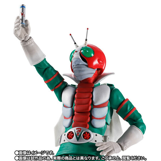 傳奇再臨!S.H.Figuarts 真骨彫《假面騎士 V3》與愛車颶風號「榮光昭和騎士版」同步登場 預計 2026 年 9 月發售 8 傳奇再臨!S.H.Figuarts 真骨彫《假面騎士 V3》與愛車颶風號「榮光昭和騎士版」同步登場 預計 2026 年 9 月發售