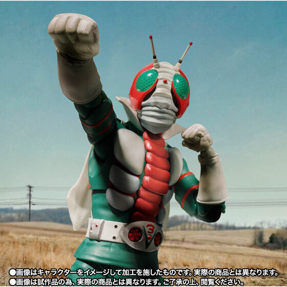 傳奇再臨!S.H.Figuarts 真骨彫《假面騎士 V3》與愛車颶風號「榮光昭和騎士版」同步登場 預計 2026 年 9 月發售 12 傳奇再臨!S.H.Figuarts 真骨彫《假面騎士 V3》與愛車颶風號「榮光昭和騎士版」同步登場 預計 2026 年 9 月發售