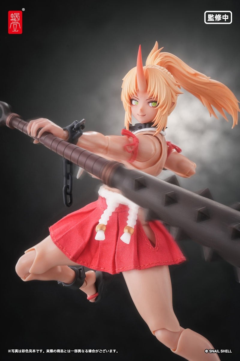 蝸之殼 Snail Shell「鬼巫女 次女・紅葉」1/12 可動模型開放預訂:搭載全可動眼球與驚異可動域,預計 2026 年底上市 8 蝸之殼 Snail Shell「鬼巫女 次女・紅葉」1/12 可動模型開放預訂:搭載全可動眼球與驚異可動域,預計 2026 年底上市