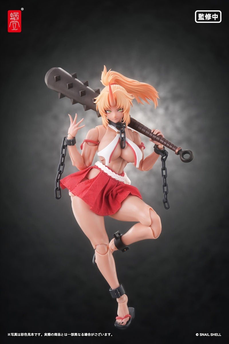 蝸之殼 Snail Shell「鬼巫女 次女・紅葉」1/12 可動模型開放預訂:搭載全可動眼球與驚異可動域,預計 2026 年底上市 9 蝸之殼 Snail Shell「鬼巫女 次女・紅葉」1/12 可動模型開放預訂:搭載全可動眼球與驚異可動域,預計 2026 年底上市