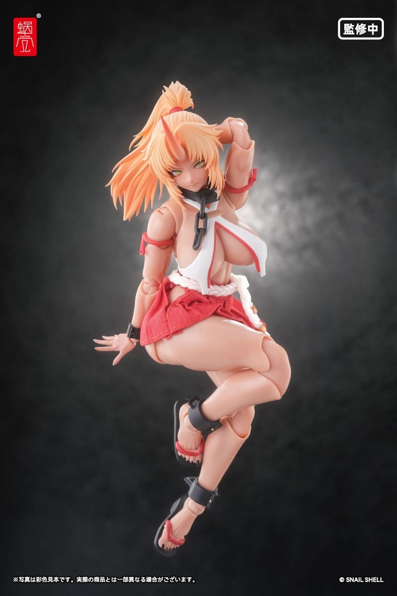 蝸之殼 Snail Shell「鬼巫女 次女・紅葉」1/12 可動模型開放預訂:搭載全可動眼球與驚異可動域,預計 2026 年底上市 10 蝸之殼 Snail Shell「鬼巫女 次女・紅葉」1/12 可動模型開放預訂:搭載全可動眼球與驚異可動域,預計 2026 年底上市