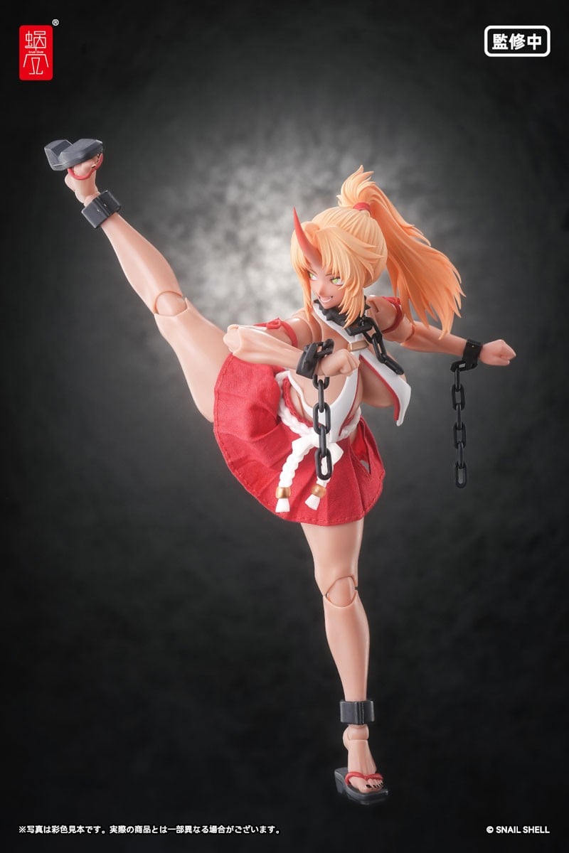 蝸之殼 Snail Shell「鬼巫女 次女・紅葉」1/12 可動模型開放預訂:搭載全可動眼球與驚異可動域,預計 2026 年底上市 12 蝸之殼 Snail Shell「鬼巫女 次女・紅葉」1/12 可動模型開放預訂:搭載全可動眼球與驚異可動域,預計 2026 年底上市