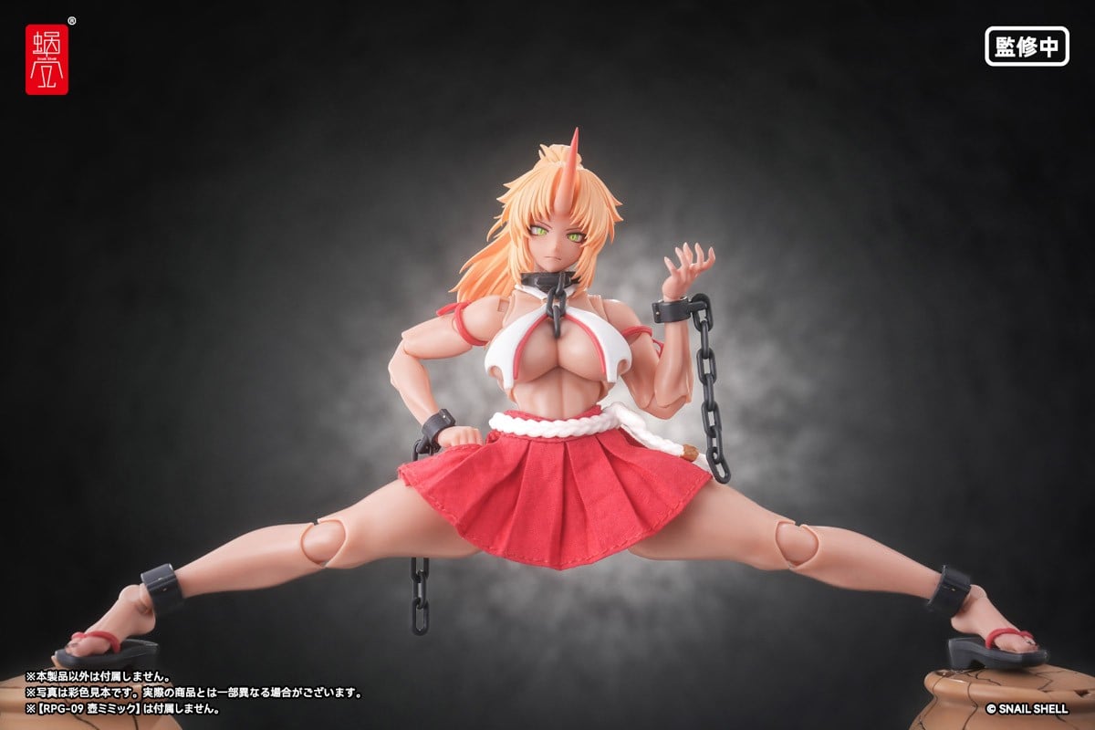 蝸之殼 Snail Shell「鬼巫女 次女・紅葉」1/12 可動模型開放預訂:搭載全可動眼球與驚異可動域,預計 2026 年底上市 18 蝸之殼 Snail Shell「鬼巫女 次女・紅葉」1/12 可動模型開放預訂:搭載全可動眼球與驚異可動域,預計 2026 年底上市
