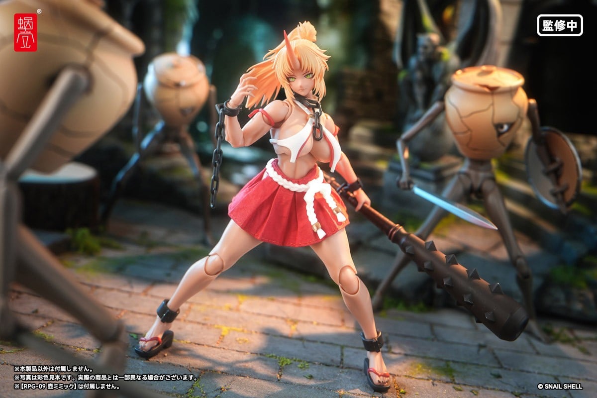 蝸之殼 Snail Shell「鬼巫女 次女・紅葉」1/12 可動模型開放預訂:搭載全可動眼球與驚異可動域,預計 2026 年底上市 21 蝸之殼 Snail Shell「鬼巫女 次女・紅葉」1/12 可動模型開放預訂:搭載全可動眼球與驚異可動域,預計 2026 年底上市