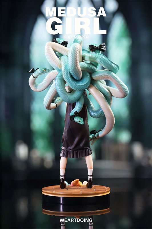 展現神祕美感!WE ART DOING「Medusa Girl」原創少女模型兩款配色同步預購