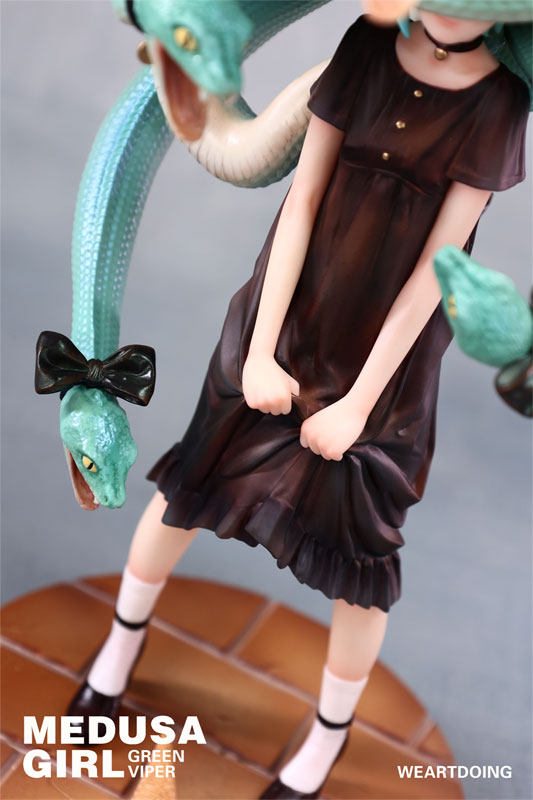 展現神祕美感!WE ART DOING「Medusa Girl」原創少女模型兩款配色同步預購